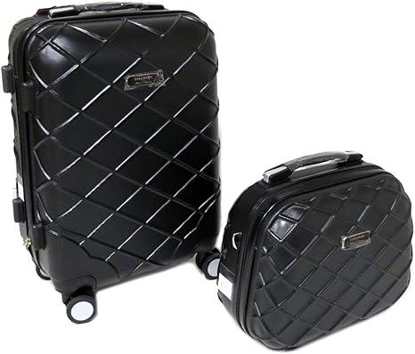 suitcase with matching vanity case