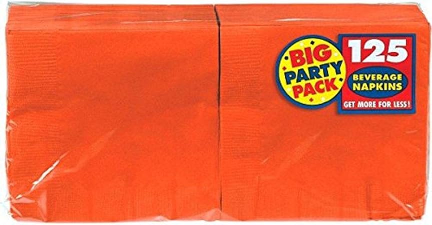 Amazon Co Jp Orange Peel Big Party Pack Beverage Napkins ビッグパーティーパック飲料ナプキンオレンジピール ハロウィン クリスマス おもちゃ
