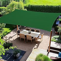 Artpuch 10'x13' Green Sun Shade Sails