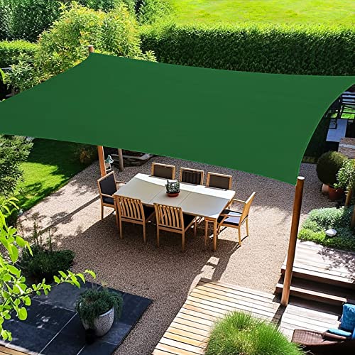 Artpuch Sun Shade Sail Canopy 8'x10' Dark Green