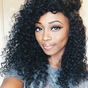 Amazon Com 7a Mongolian Kinky Curly Hair Extensions 1 Pc 50 Gram