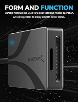SabreNT UHS-II USB C Card Reader Dual SD/microSD 312MB/s USB 3.2 Gen 1 view 5