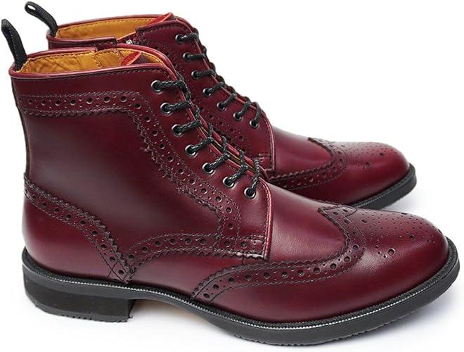 Amazon リーガル ウィングチップブーツ 54nrbb メンズ 本革 レースアップ レザー 紳士 54nr Regal リーガル ブーツ