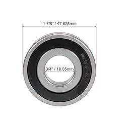 uxcell RLS6-2RS Deep Groove Ball Bearing