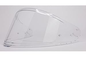 The Helmet Shop RF-1400 Visor - CWR-F2 NXR 2 Z8 Pinlock Ready RF 1400 Visor Made from Shatter & Scratch Resistant Polycarbonate, Blocks 99% UVA/UVB, Fits Like OEM (Clear)