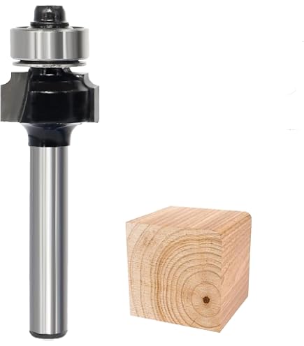 thumbnail interactive-video image 1 of Yonico 1/8″ Radius Round Over Edge Forming Router Bit – 1/4″ Shank – 13060q 1 of 6