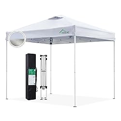 Acepic 8x8 Pop Up Canopy Tent,300D Silver-Coating