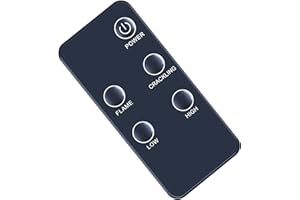 ZWP Replacement Remote Control Compatible for PuraFlame Klaus Electric Fireplace