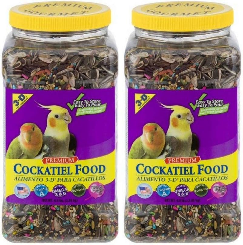 3D COCKATIEL (Pack of 2)