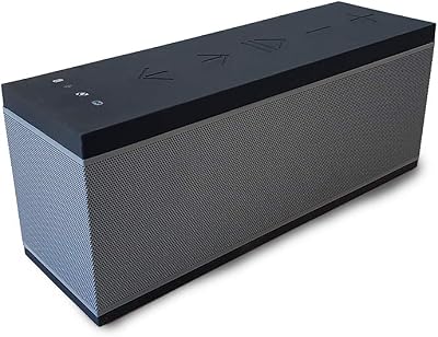 BSL-miniPRO Wi-Fi Portátil & Coluna Bluetooth | Compatível Mãos-Livres | para uma Grande Variedade de Dispositivos Móveis | Microfone Incorporado| Mini Bateria Alimentada por USB | Porta USB