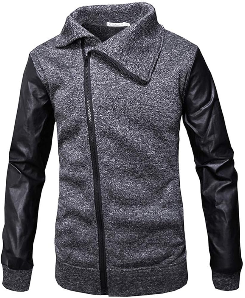 MENAB Mens Black Heavy Cotton Winter Ribbed Neck Polo TOP Basic Turtleneck T-Shirts Plain Top 
