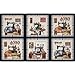 Stitch In Time Sewing Patchwork Panel Black Fabric By The Yard