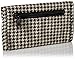 KAVU Big Spender Wallet, Black Houndstooth, Small