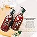 Luseta Argan Oil Shampoo and Conditioner Set Thickening for Thin & Dry Hair Smoothing & Nourishing Anti- Frizz for All Hair Types Sulfate Free for Men and Women 2 x16.9Fl Oz