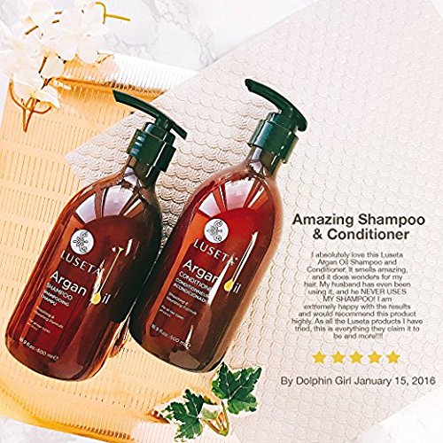 Luseta Argan Oil Moisture Repair Shampoo and Conditioner Set
