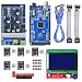 WINSINN 3D Printer Controller Kit for Arduino Mega 2560 Uno R3 Starter Kits + RAMPS 1.6 Upgraded Mosfet + 5Pcs DRV8825 Stepper Motor Driver + LCD 12864 for Arduino Reprap