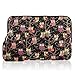 Kamor 13 13.3 inch Apple MacBook Air MacBook Pro Canvas Fabric Laptop Sleeve with Macbook Charger Case Bohemian Style Animal World (Owl Black) Protective Carrying Sleeve Bag Case Cover Shell