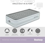 Bestway TriTech Single Size Air Bed with Built-In Electric Pump Grey view 7