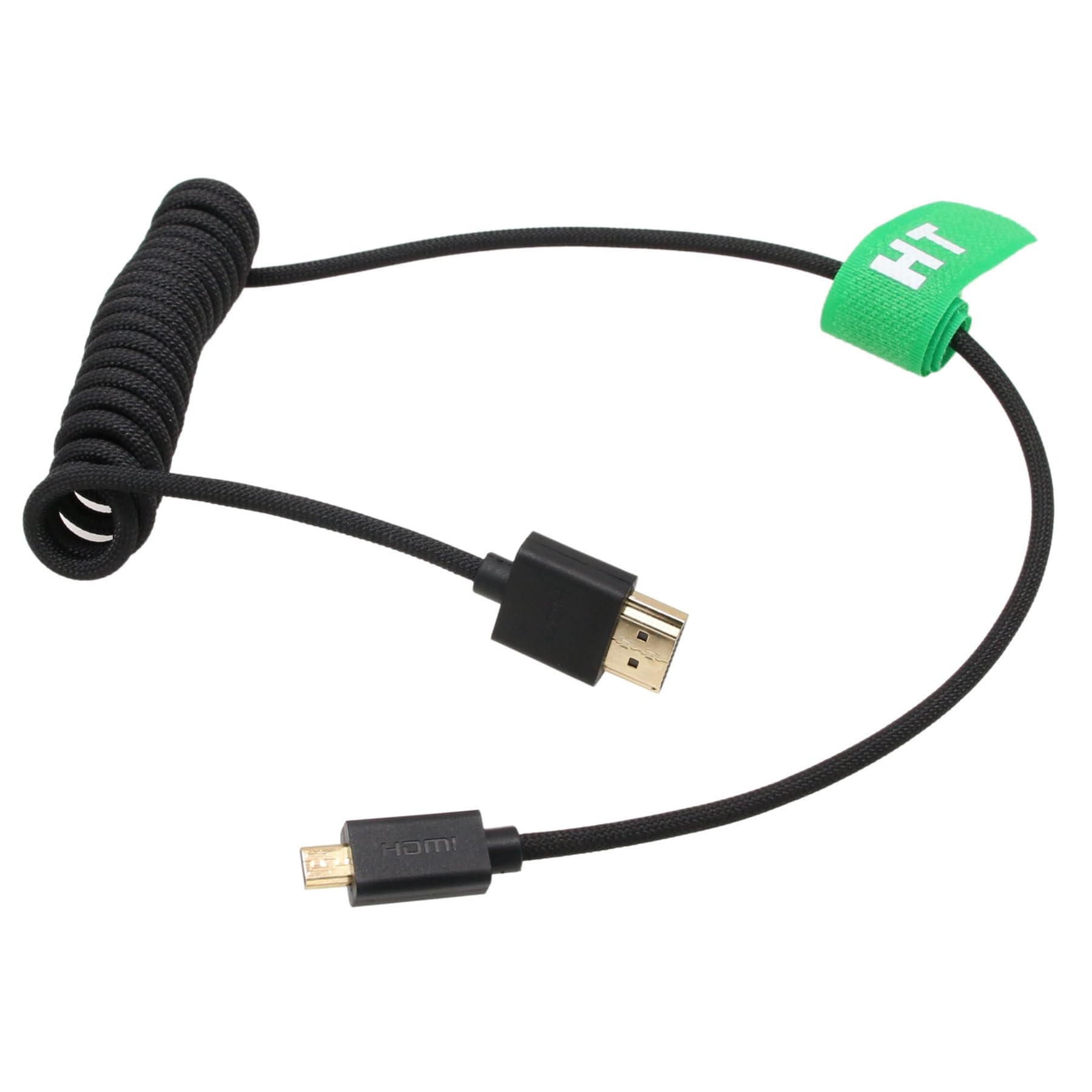 HangTon Micro HDMI to HDMI 4K 8K 60p Cable for Canon R6 R6II R5C R5 R10 R7 Sony ZVE-10 A7C A7R IV III A7S2 Lumix S5 S9 GH4 Camera Feelworld Portkeys ATOMOS Ninja V Ultra SmallHD Monitor, Type A D 50cm