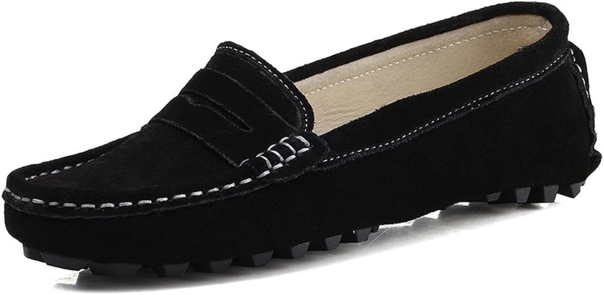 black driving shoes womens