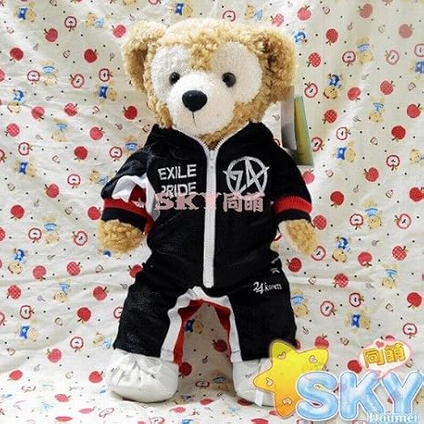 Amazon Co Jp ダッフィーコスチューム Exile Live Tour 13 オフィシャルジャージ Pride風衣装 Duffy ディズニー 通販 ダッフィー洋服 43cm用 ホビー 通販