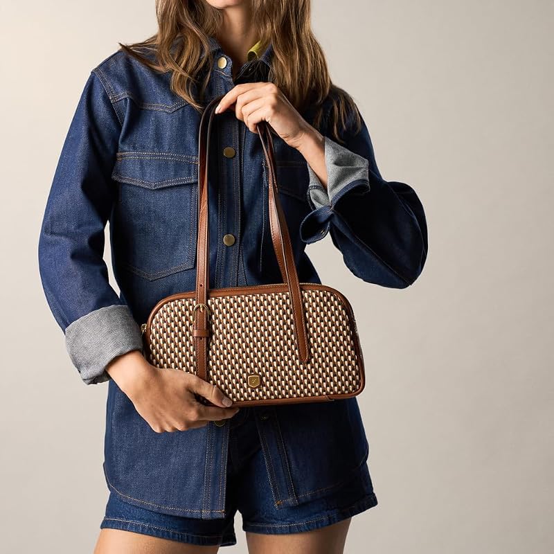 Danni Damen Braune Leder Tasche, ZB11222249