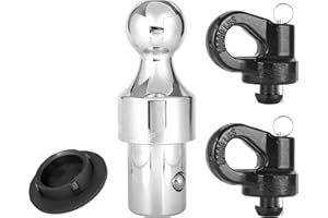 NAKANEKO 60692 Puck System Gooseneck Hitch Kit Compatible with Chevy Ford GMC Trucks - 30000 lbs