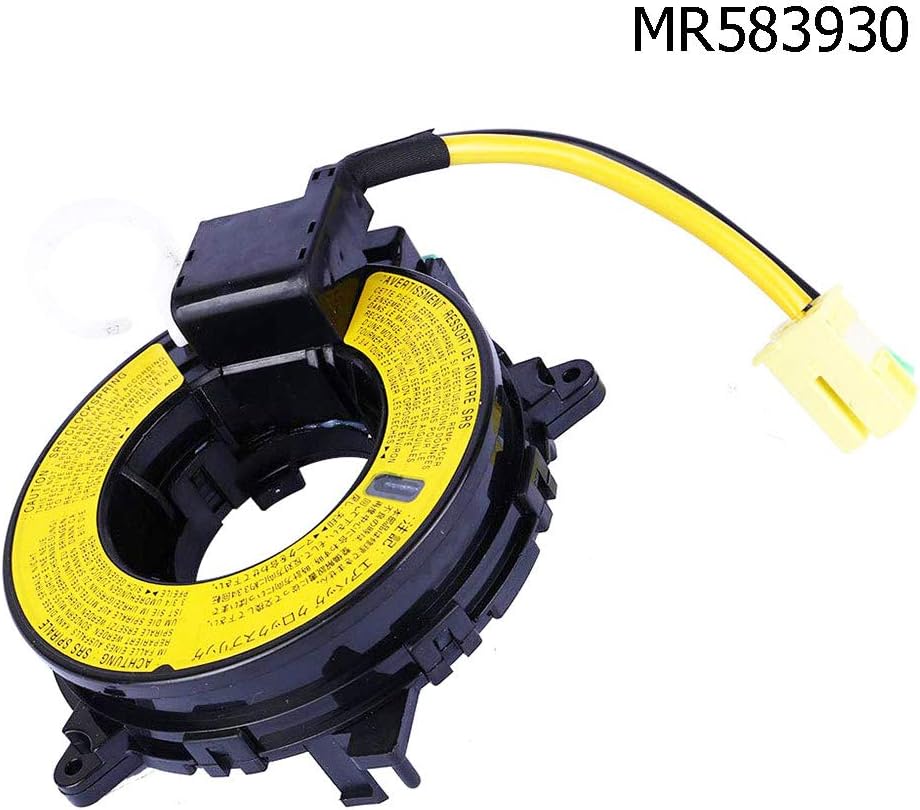 PSOIHGTFS Clock Spring Airbag Spiral Cable Switch Assembly Coil MR301705 Fits for 2006-2014 Mitsubishi Triton L200 Pajero Lancer 8619A016