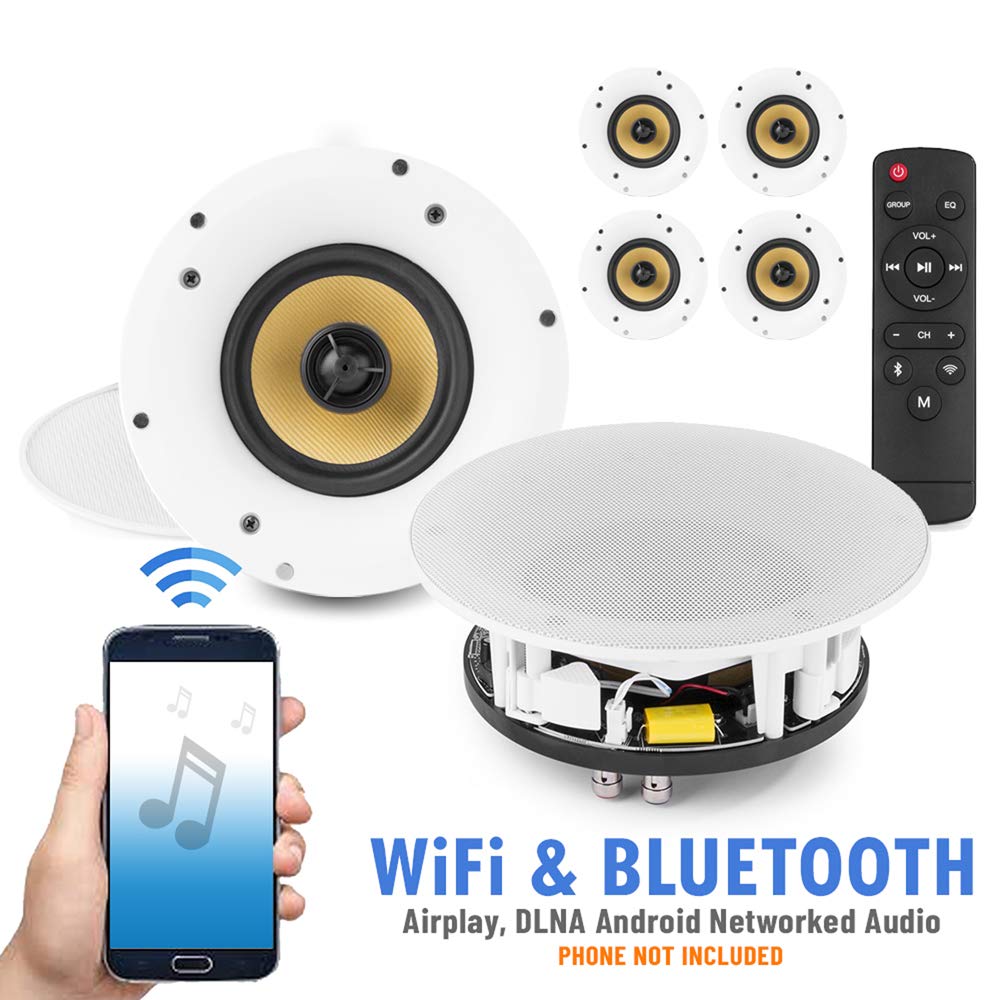 Power Dynamics Amplified Wi Fi Bluetooth Ceiling Amazon Co Uk