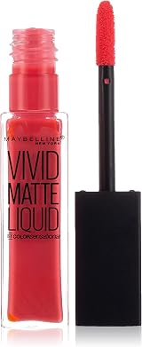 Maybelline LIP CS Vivid Matte 20 Coral Courage Lip Color