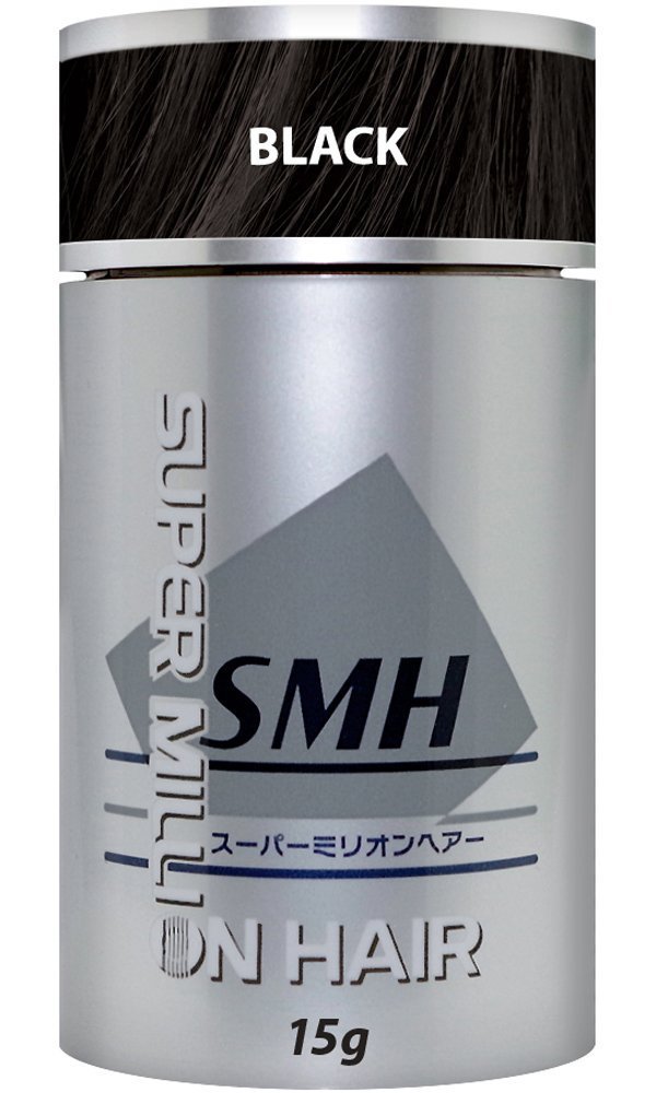 Super Million Hair 15g Hair Fibres - Black