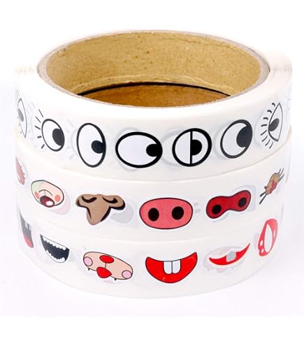 Negro Blanco Ojo Pegatinas Etiquetas, Pegatinas De Ojos Autoadhesivas, Pegatinas De Ojos Grandes Con Ojos Pegajosos, Pegatinas Para Ojos Para Manualidades, Autoadhesivas En Blanco Y Negro