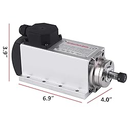 CNC Spindle Motor Kits, Square 110V 1.5KW Air