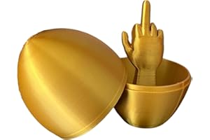 3D Printing Middle Finger Easter Egg, Adult Easter Gift, Gag Gift Easter Baskets, Easter Eggs and Basket Stuffers