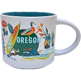 Starbucks Discovery Series Oregon Ceramic Mug, 14 Oz
