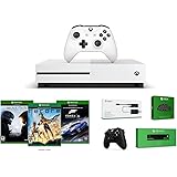 Xbox One S 500GB Console + Wireless Controller (2) + Kinect Sensor + Chatpad + Kinect Adapter + 3 Digital Game Codes