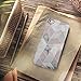 LUMARKE Wallet Case Compatible with iPhone 7, Cute Grey Pink Marble Slim-Fit TPU Clear Bumper Flexible Rubber Silicone Rugged Cover Case 4.7 inch