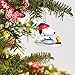 Hallmark Mini-Winter Fun with Snoopy #21 Curling Keepsake Christmas Ornaments