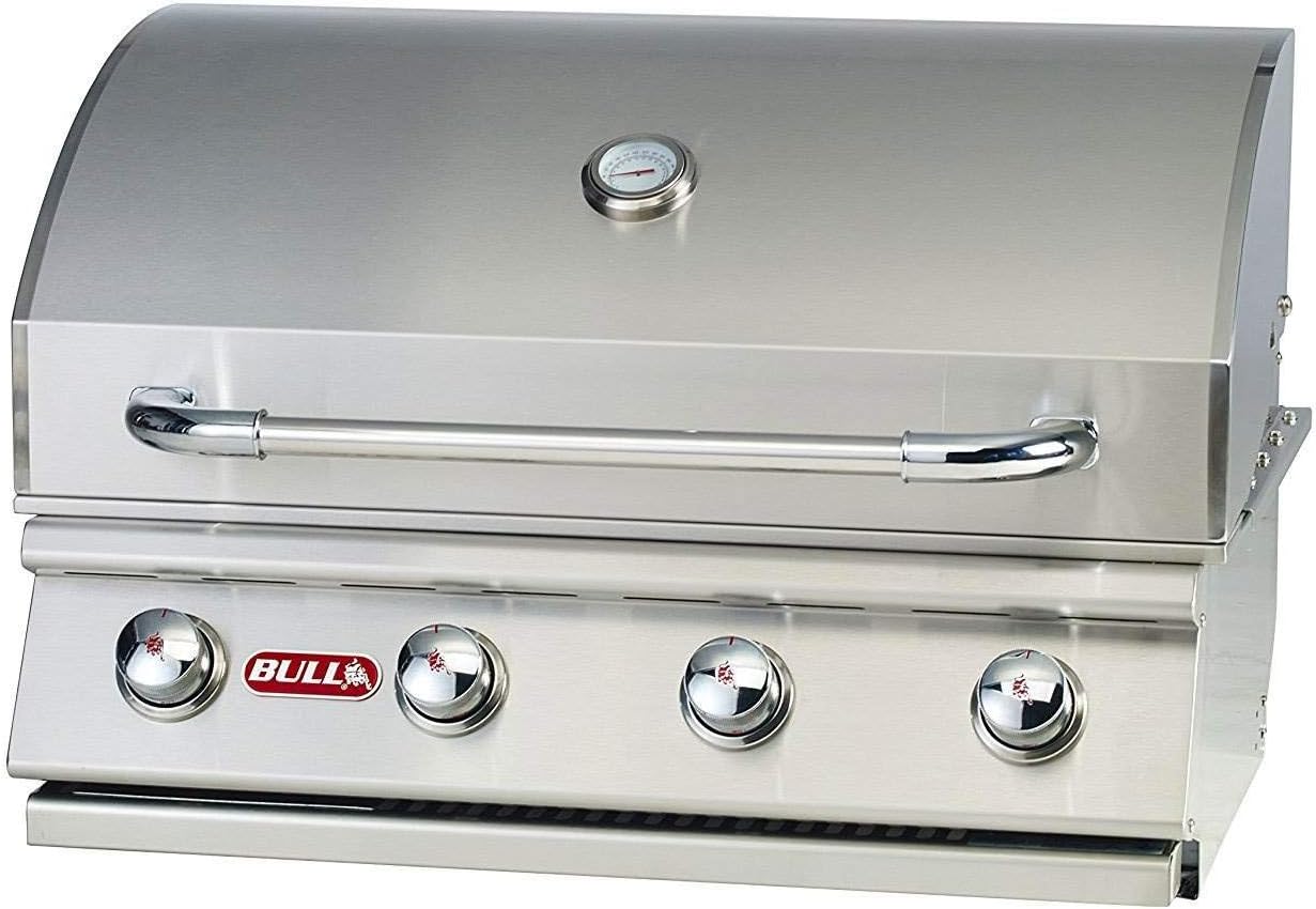 review Bull Outdoor Propane Outlaw Drop-in Barbecue Grill with Accessory Package