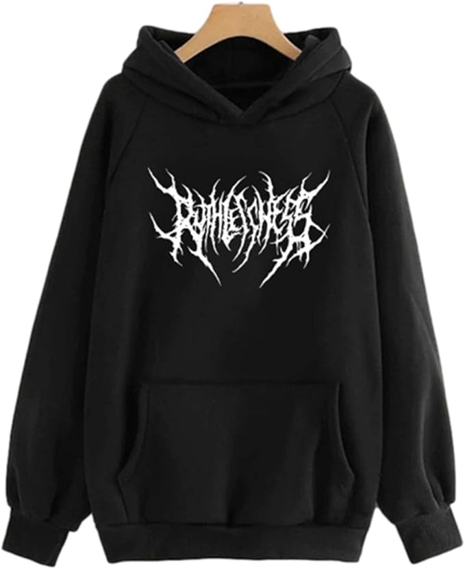 Amazon.com: Y2K Unisex Hoodie And Sweatshirt Oversized Loose Cool Print