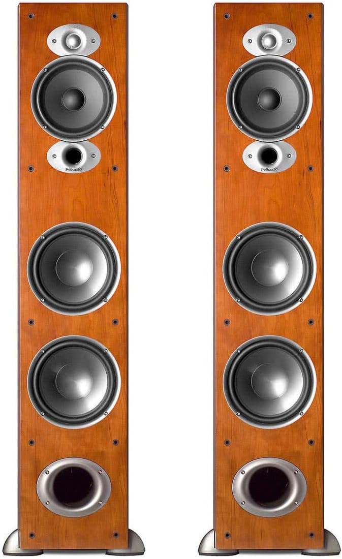 Polk Audio Rtia7 High Performance Floorstanding Loudspeakers Pair Cherry