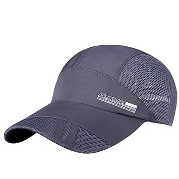 squarex Erwachsene Mesh Hut Schnell trocknend faltbar Sonnenhut Outdoor Sonnenschutz Baseball Cap
