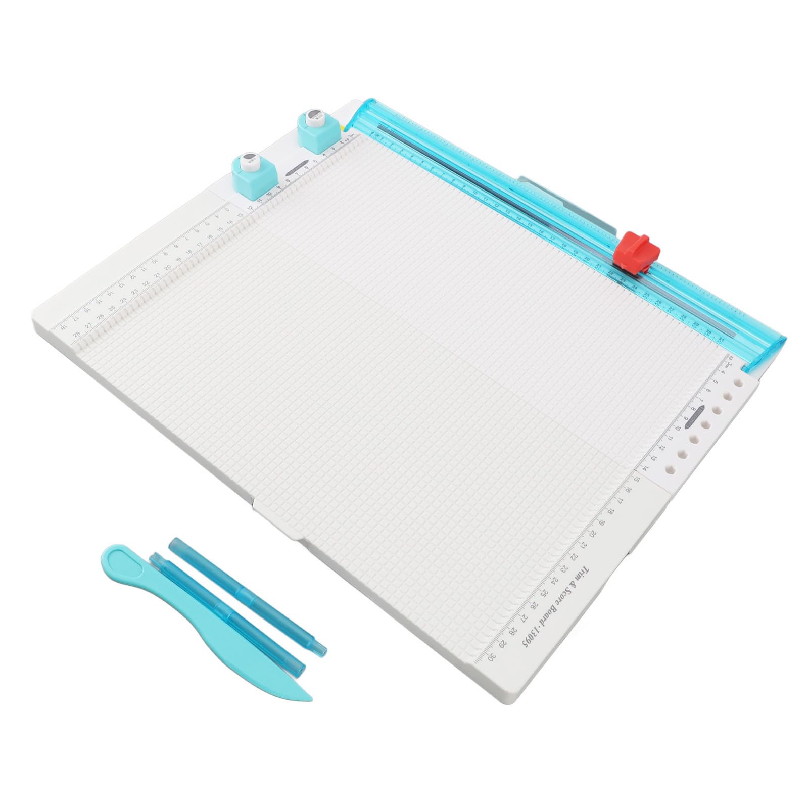 Photo 1 of Paper Trimmer, 7 in 1 Paper Cutter with Blades, 12.2 Inch Cutting Board for Scrapbooks, Cards, Envelopes, Coupons