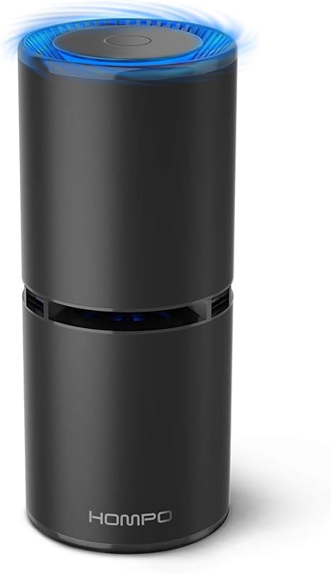 Hompo Auto Luftreiniger Ionisator Luftreiniger Air Purifier Anion Pollen Und Qualm Befreien Von Rauch Im Auto Toilette Raucherzimmer Perfekt Fur Allergiker Und Raucher Amazon De Auto