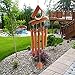 Wind Chimes,Wooden Melody Bamboo Wind Bell, Large Brown Bamboo Amazing Grace Wind Chimes for Garden Outdoor Indoor Home Front Door Decor with Beautiful Sound