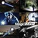 Magic BEAM Brightest LED Flashlight Kit LX-2 Pro Series: LED Tactical Flashlight 1600 LM Water Resistant for Outdoor, Security, Household Uses w/ Rechargeable Battery, Direct Chargers + Carrying Case