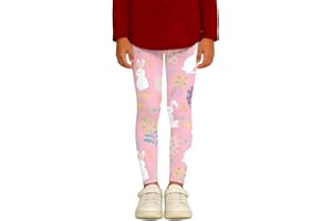 Easter Clothes for Girls 6-7 Years Old Easter Print Girls Joggers Stretchy Athletic Casual Pants Girls Sweat Pants and