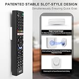 FIDWALL Magnetic Remote Control Holder Wall Mount - 2 Pack, Black view 2