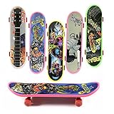 ONEDONE Mini Finger Skateboard Toy Boy Kids Children Gift -8Pack (Random Pattern)