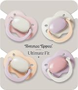 Tommee Tippee Ultimate Fit Soother 0-6 Months 4 Pack Colour Blocked view 2